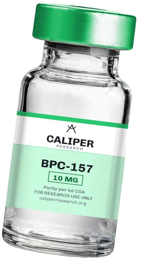 BPC-157 — vial angled