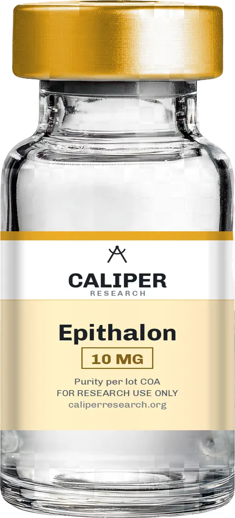 Epithalon 10 mg vial research vial — Caliper Research