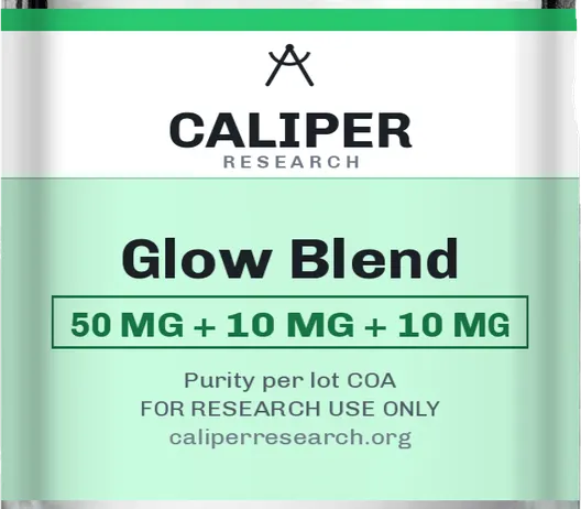 Glow Blend — label detail