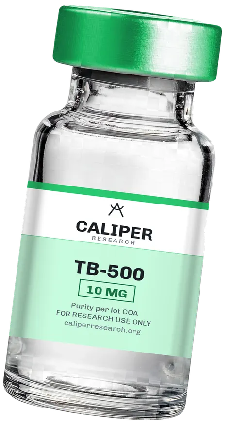 TB-500 — vial angled